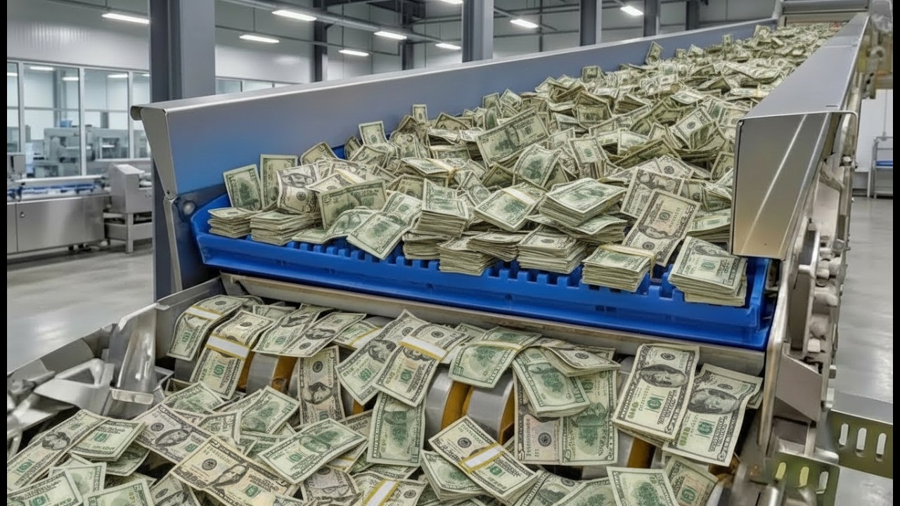 Inside the U.S. Dollar Factory – How America Prints BILLIONS Every Day! (Full Process)