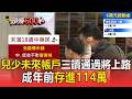 立法院三讀通過！「兒少未來帳戶」成年前存進114萬 滿18歲10年未領「全額充公」【頭條600秒】