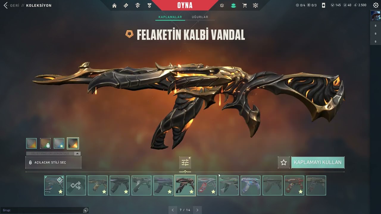 20K YATIRILMIŞ/13 BIÇAK/12 VANDAL/12 PHANTOM/FULL+ videosu