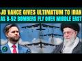 U.S. Iran BREAKING: JD Vance’s SHOCK Warning As Trump ORDERS B-52 Bunker Buster Jets for Iran | WW3?