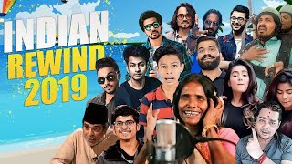 INDIAN YOUTUBE REWIND 2019 IN RAP  | ASIF BANTAYE | VASU KAINTH | RAHEES