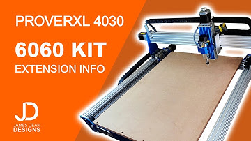 6060 extension information for the PROVerXL 4030  CNC from Sainsmart Genmitsu