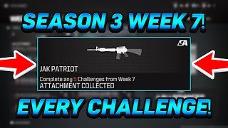 How To Complete SEASON 3 WEEK 7 Challenges In MW3!