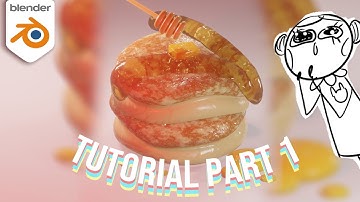 3D Pancake Tutorial with Blender 2.93 (Part 1/3)