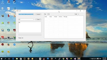 C# Application - How to Send and Receive SMS using GSM offline (demo)