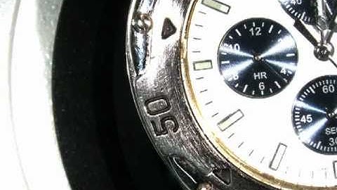 Watch viewed from Stereomicroscope