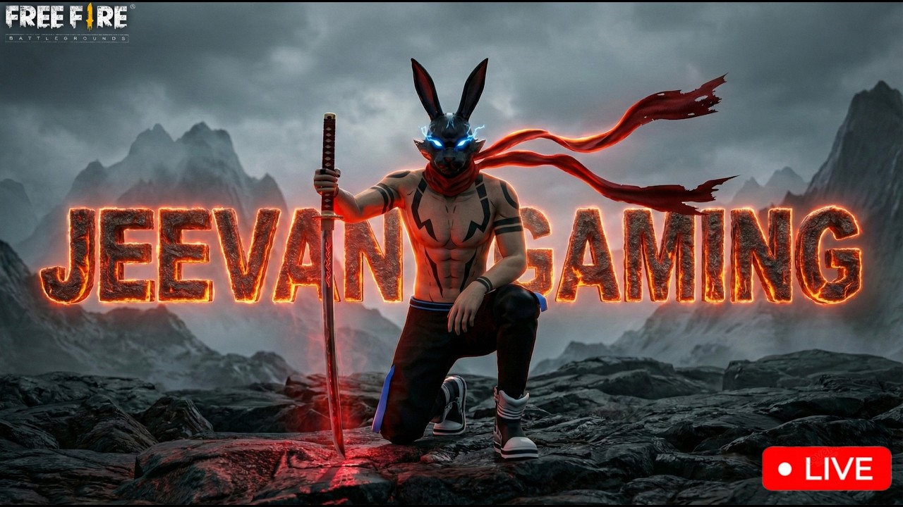 25 STREAK CHALLENGE I Free Fire Max Live | GRANDMASTER RANK PUSH 