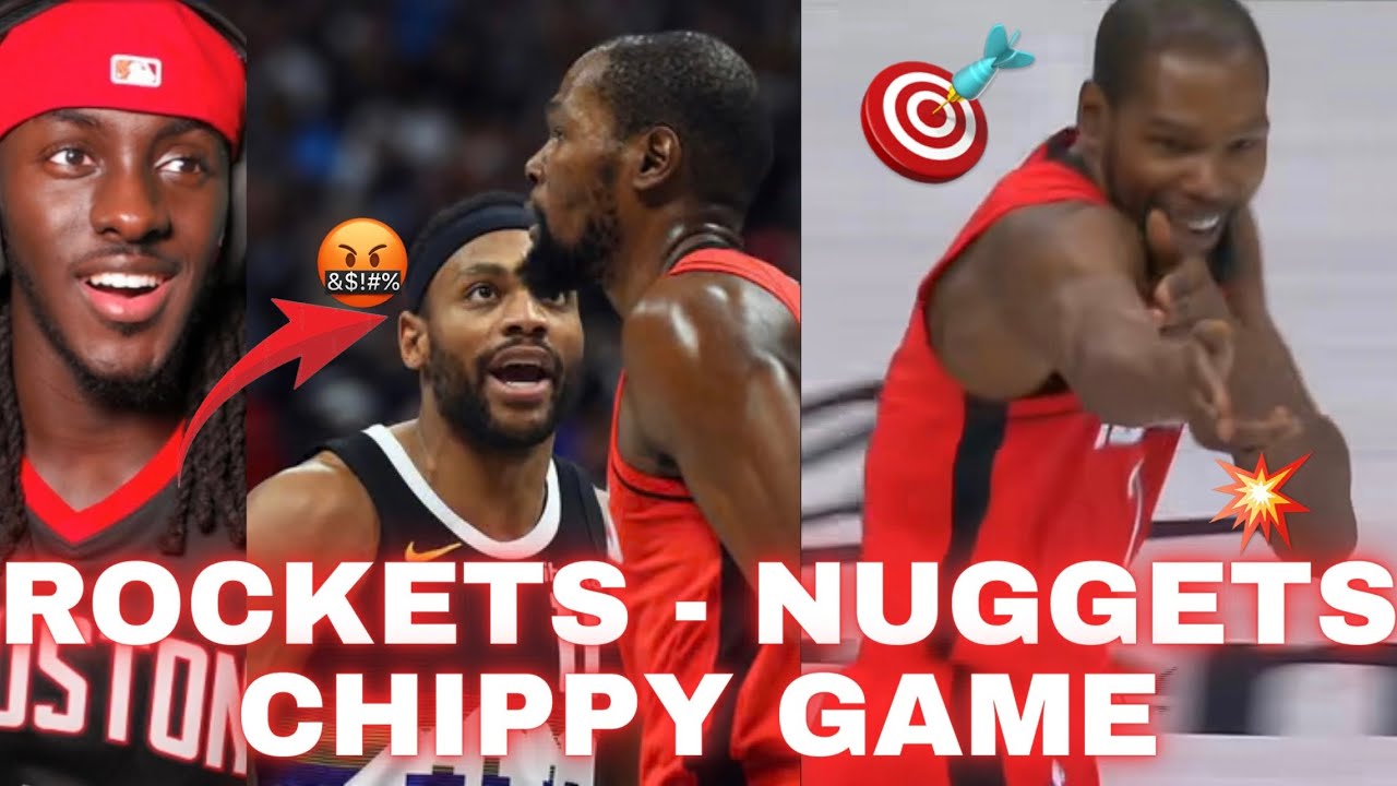 DON'T POKE THE BEAR..  Nuggets Vs Rockets Highlights Reaction