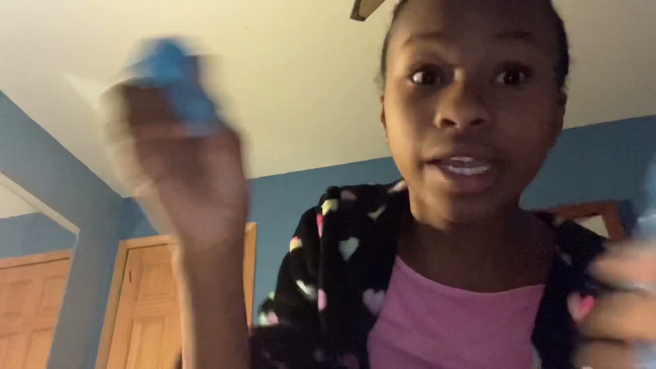 My science experiment 🧪 Rainbow 🌈 🦋☁️slime ￼🧫❗️❗️❗️❗️{MORGAN FRAZIER 3}💕🥰