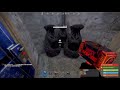 Rust Solo compact Offset Floorstak Double Bunker