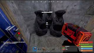 Rust Solo compact Offset Floorstak Double Bunker