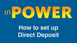 How To Set Up Direct Deposit