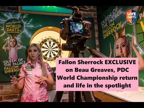 Fallon Sherrock on Beau Greaves' decision NOT to go to Ally Pally + World Series, nine-darter & more