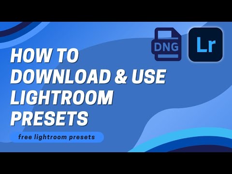 How to Download and Use Lightroom Preset | Lightroom DNG File | LRhendrix