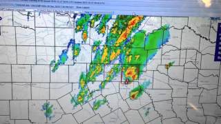 NOAA Weather Radio - Tornadoes in the Dallas/Fort Worth area - 12/16/2015