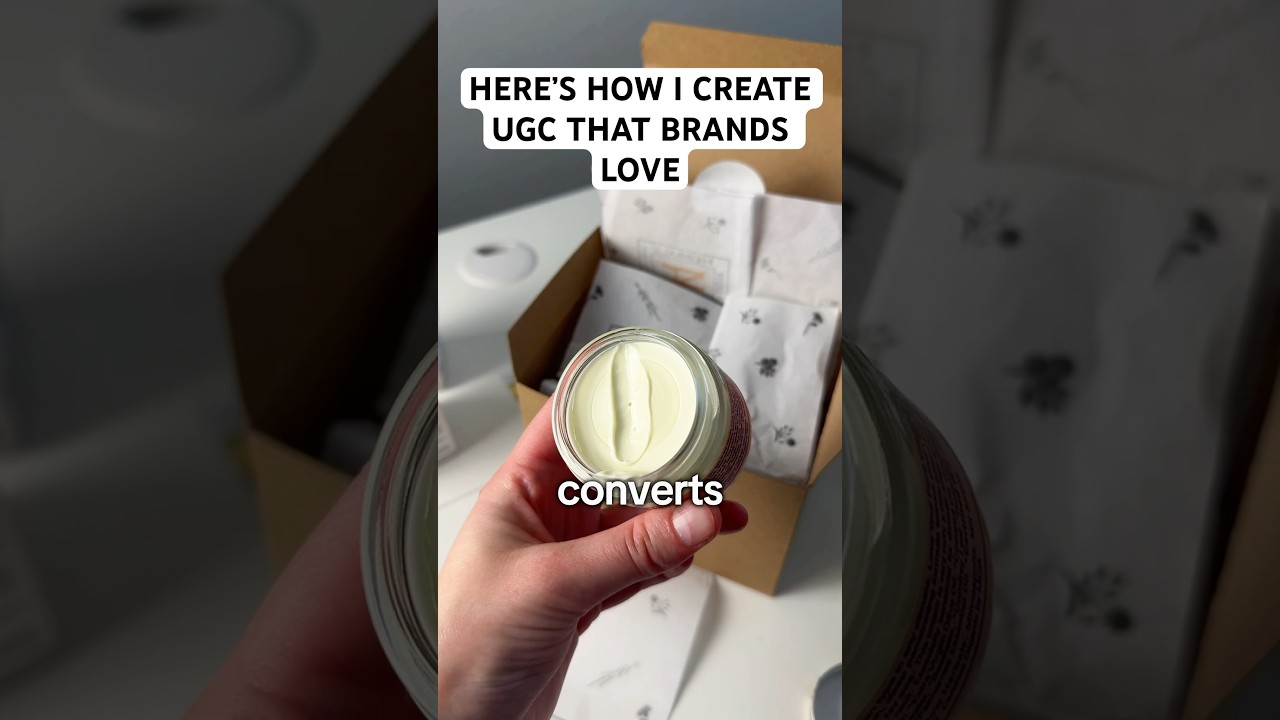 Come with me to create UGC that brands LOVE. #ugc