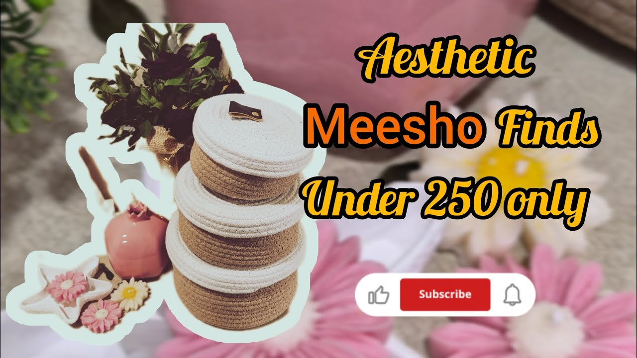 Affordable aesthetic meesho find under 250 