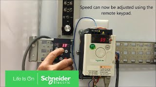 Schneider Electric - ATV12H037M2 - AC Drive 0.5 Hp, Input 230VAC 1 