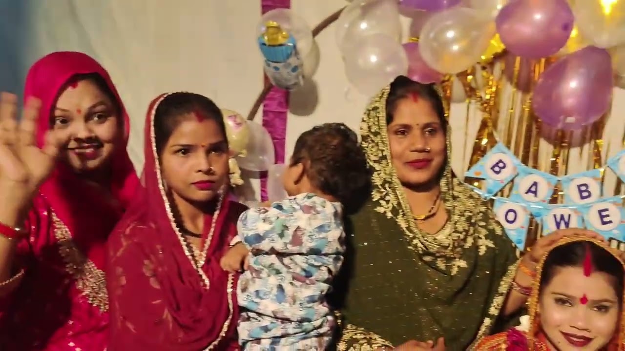 Bhabhi ka baby Shower 🍼🤱🧸 part 2 😊🥰☺️☺️