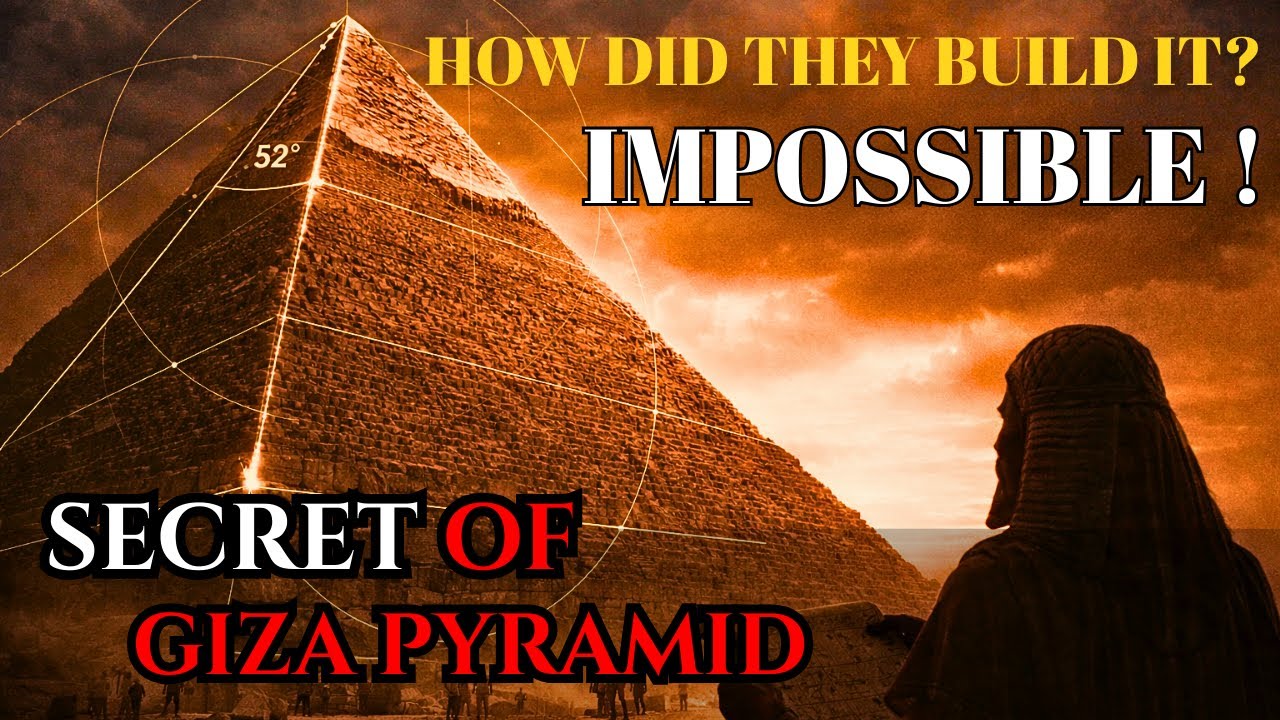 The Great Pyramid of Giza How Was It Built - YouTube
