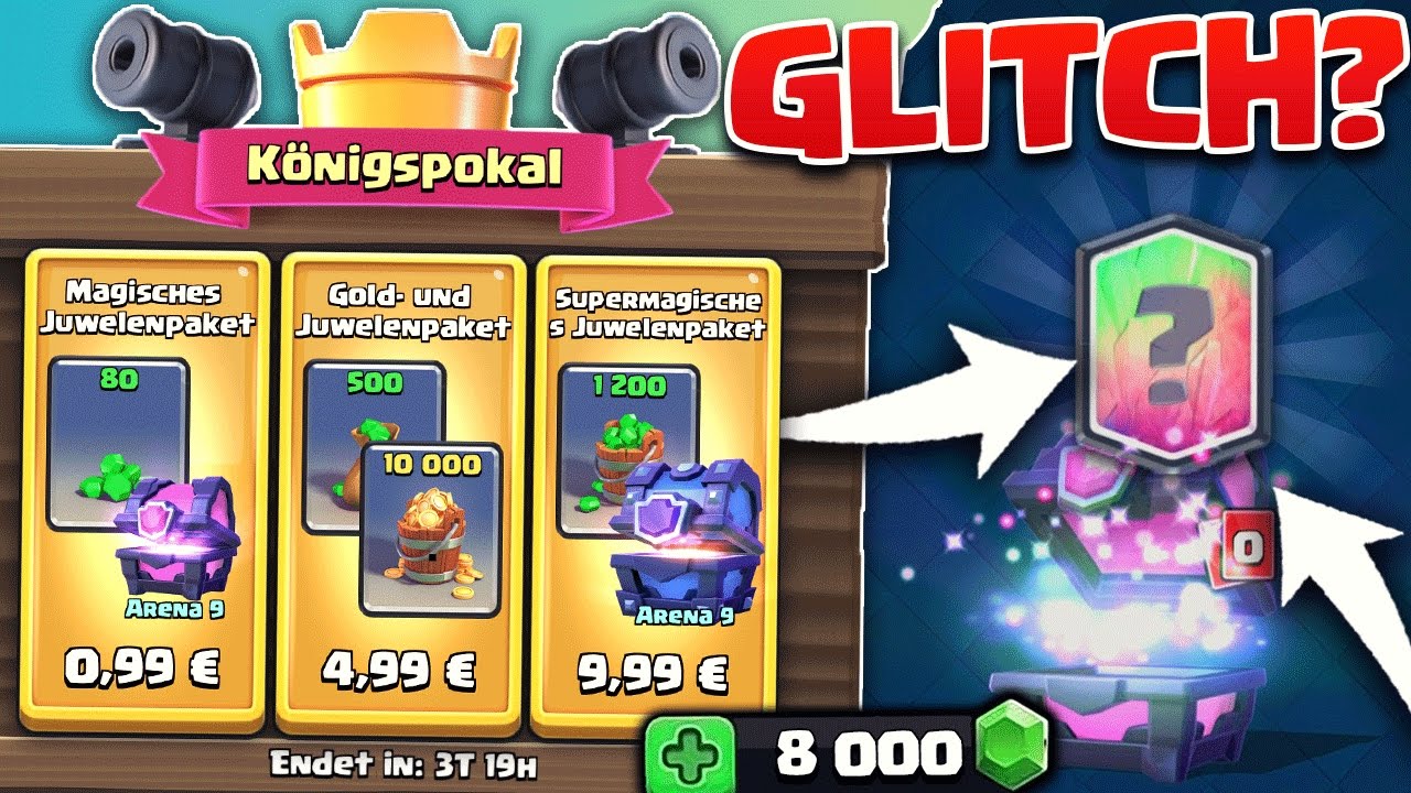 ALLE Königspokal Angebote kaufen!! | Legendäre Karte GLITCH? + Neue ALLE Königspokal Angebote kaufen!! | Legendäre Karte GLITCH? + Neue