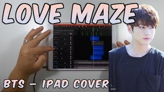BTS (방탄소년단) - LOVE MAZE Cover [iPad] (start 4:27) Lyrics Rom/Han