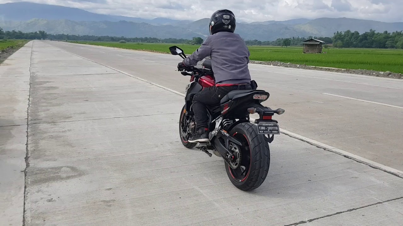 honda cb650f akrapovic