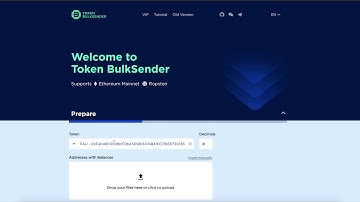 Token BulkSender New Version Video Tutorial