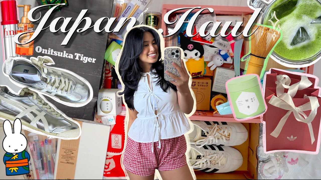 everything that I got from Japan: matcha, beauty, shoes, miffy, and more!