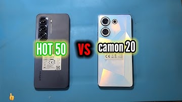 infinix hot 50 vs tecno camon 20 speed test