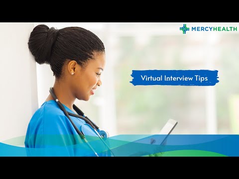 Mercy Health - Virtual Interview Tips