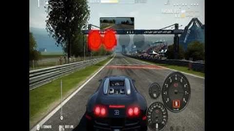 Bugatti Veyron 16.4 Nurburgring 200+ mph corner crash NFS SHIFT 2