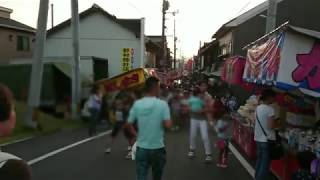 第86回厚狭花火大会2018 屋台の様子1 山口県山陽小野田市 20180725_190854