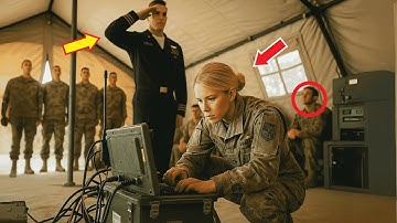 She Was Just Repairing Comms Gear — When a SEAL General’s Salute Stunned Everyone