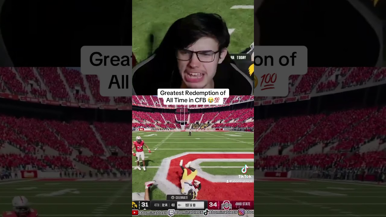 Greatest Redemption of All Time (College Football 25)