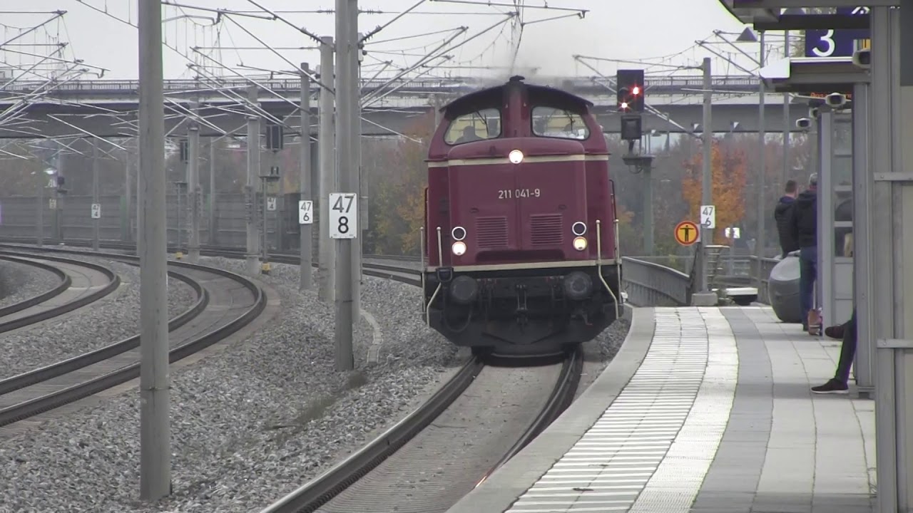  Bahnstrecke  M nchen  Augsburg mit Luftaufnahmen KBS 981 
