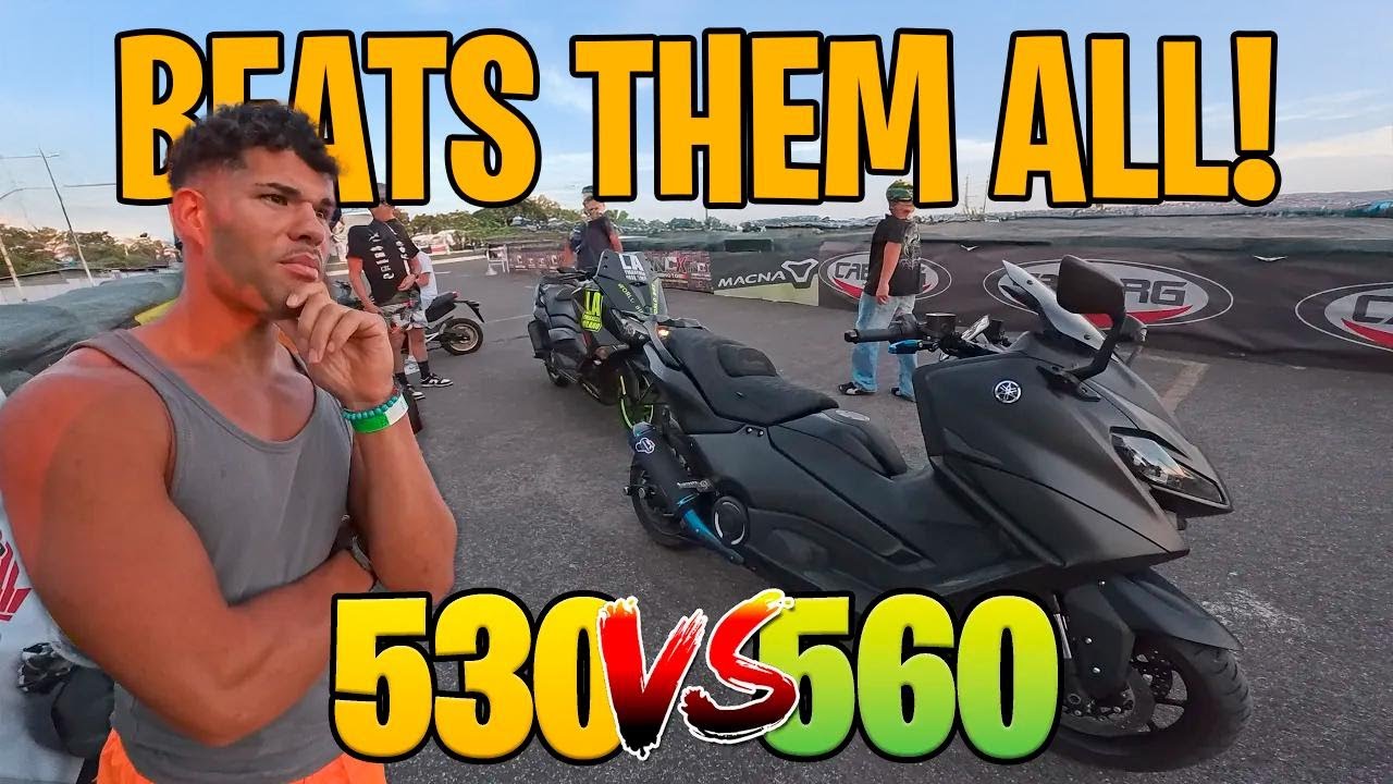 Testing a T-MAX 560cc Modified by @DanielValperta & Challenging a T-MAX 530cc