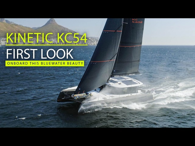 Kinetic KC54 tour – we jump aboard this stunning new cat, the first Kinetic to come to Europe