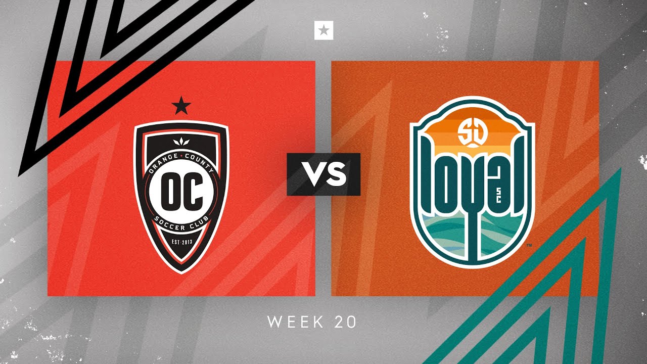 Orange County SC vs. San Diego Loyal SC; July 30, 2022