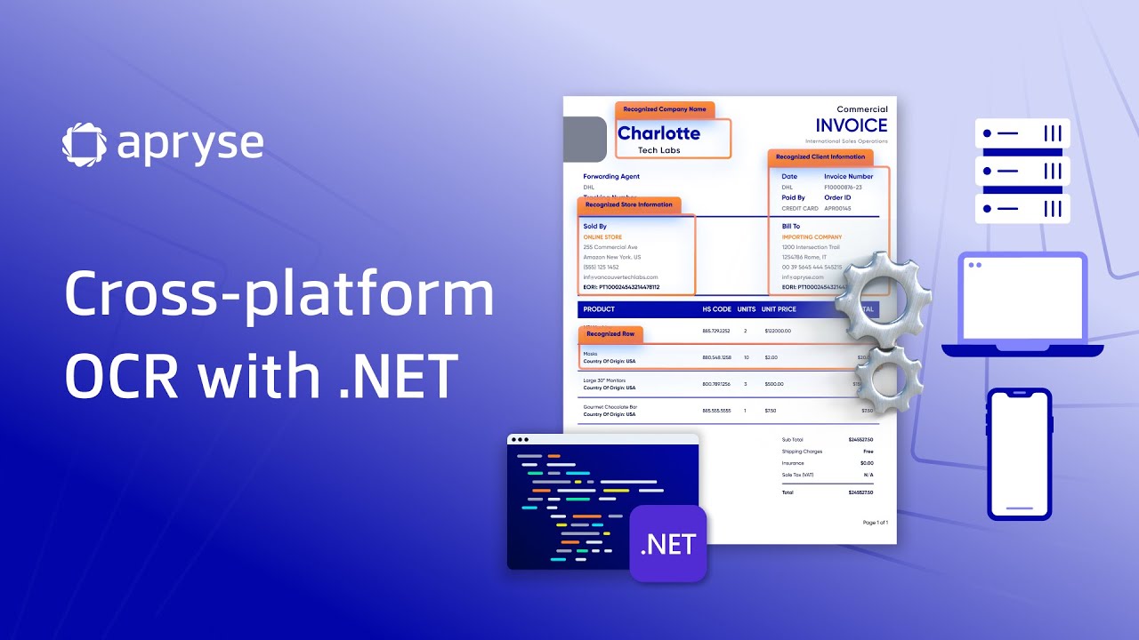 Searchable PDFs in .NET: OCR with Apryse (Windows/Linux/macOS)