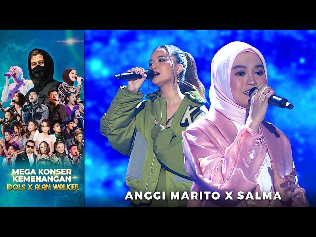 Anggi Marito X Salma - Tak Segampang Itu | MEGA KONSER KEMENANGAN IDOLS X ALAN WALKER class=