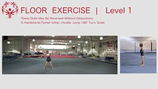 Level 1 MAG Floor Exercise