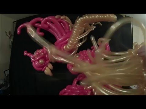 The Phoenix and Dragon balloon (time lapse)