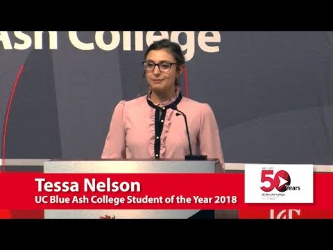 UC Blue Ash College Student of the Year, Tessa Nelson