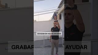 Grabar en vez de ayudar.#supervivencia #curiosidades #sabiasque