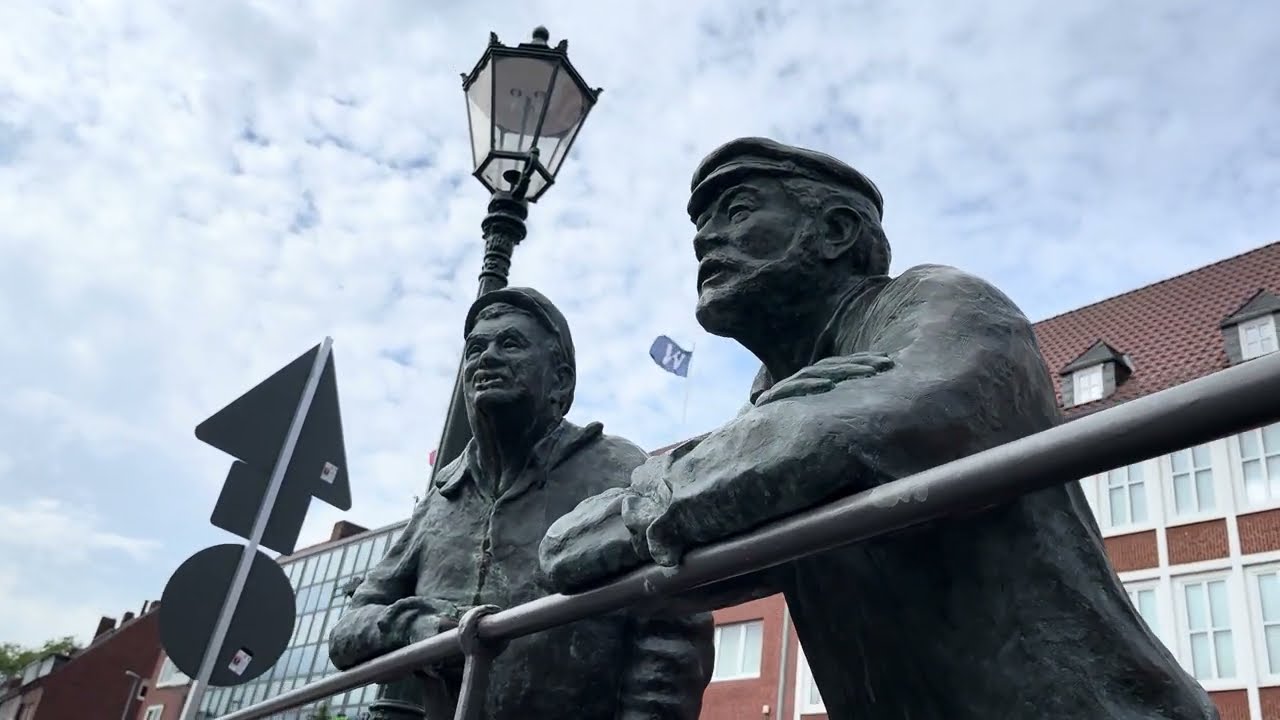 Emden Germany 🇩🇪 Walking 4K 