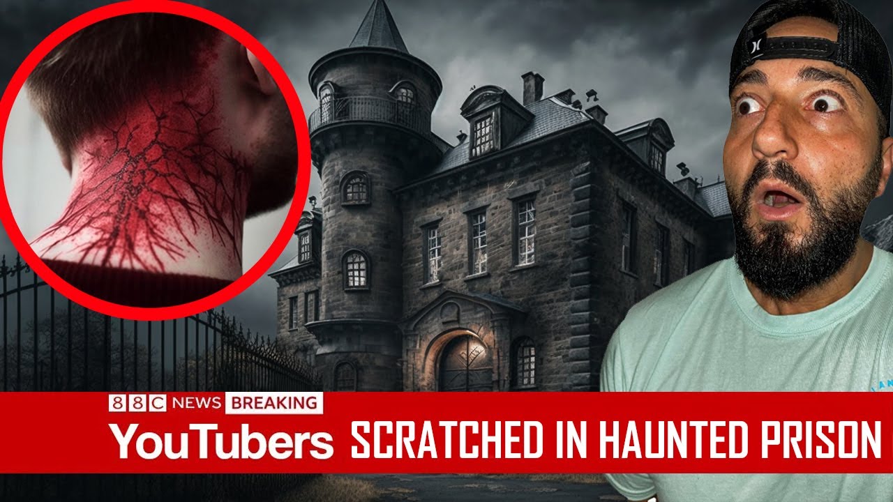 SCRATCHED BY EVIL SHADOW MAN IN HAUNTED PRISON (GONE WRONG)