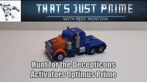 Hunt for the Decepticons Activators Optimus Prime Review! "That