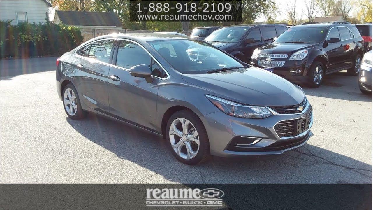 ReaumeChev NEW 2018 Chevrolet Cruze Premier Sedan 18-0260 - YouTube
