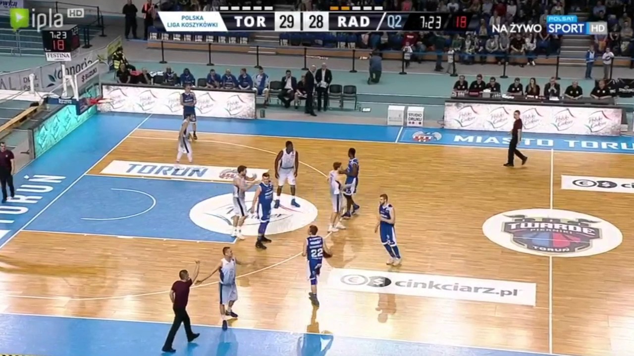 Polski Cukier Toruń - świetna zespołowa akcja! #PLKPL play